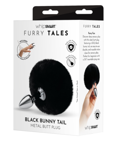WHIPSMART 3 INCH FLUFFY BUNNY METAL PLUG WITH...