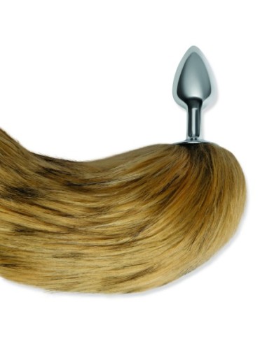 WHIPSMART 3 INCH METAL PLUG WITH 14" FOX TAIL