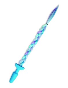 WHIPSMART 4.9 INCH SILICONE PLUG WITH PLAY TAILS UNICORN... 2