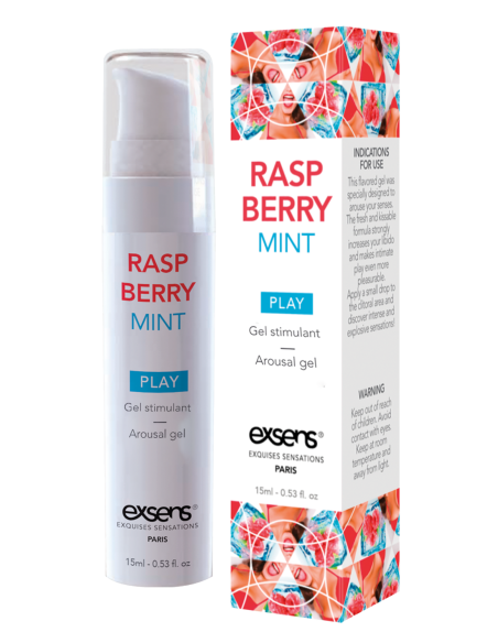 EXSENS GEL AROUSAL FRAMBUESA MENTA 15ML