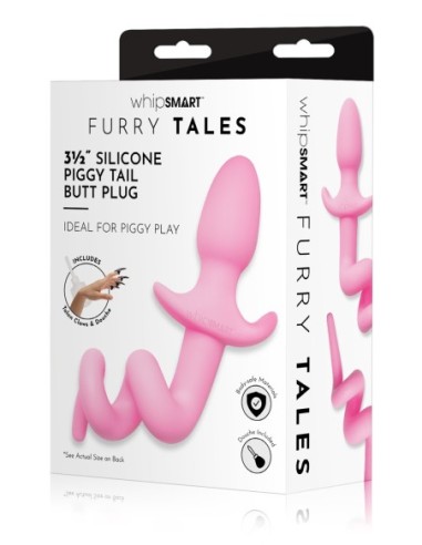 WHIPSMART PLAY TAILS SILICONE PIGGY TAIL