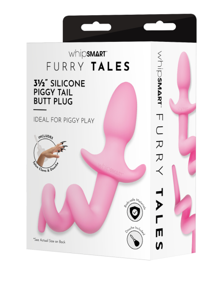 WHIPSMART PLAY TAILS SILICONE PIGGY TAIL