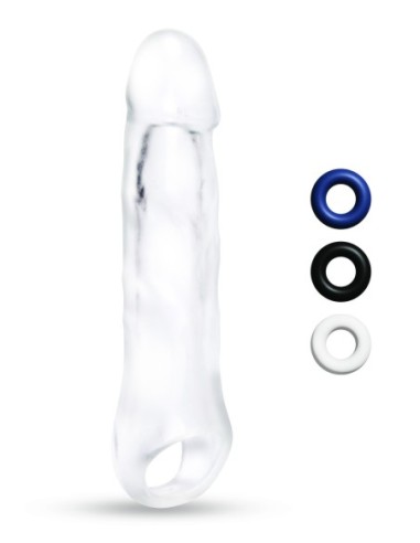 SIZE UP CLEAR VIEW PENIS EXTENDER WITH BALL LOOP CLASSIC