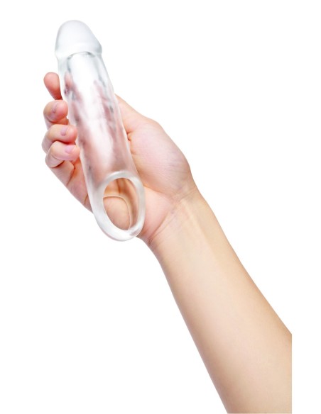 SIZE UP CLEAR VIEW PENIS EXTENDER WITH BALL LOOP CLASSIC