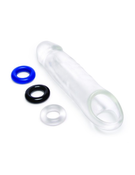 SIZE UP EXTENSOR DE PENE CLEAR VIEW CON LAZO DE BOLA CLÁSICO