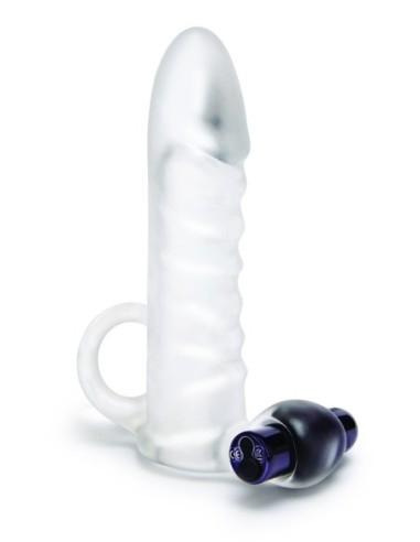 SIZE UP CLEAR VIEW VIBRATING PENIS EXTENDER