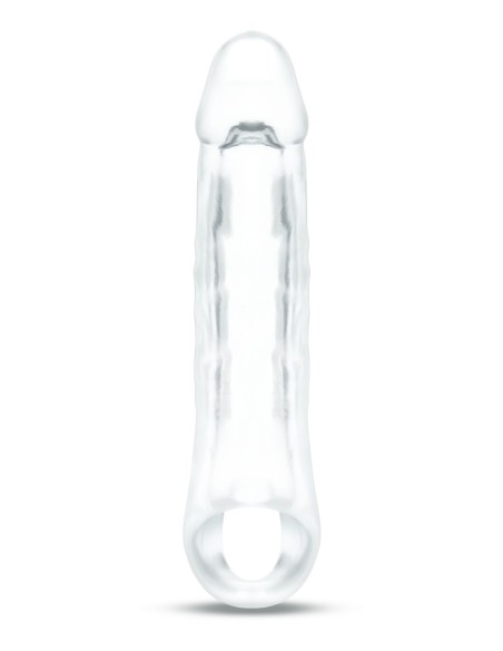 SIZE UP EXTENSOR DE PENE DE VISIÓN CLARA CON BUCLE DE BOLA DE CIRCUNFERENCIA