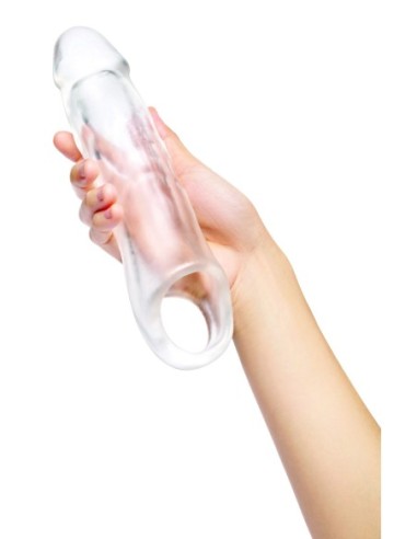 SIZE UP CLEAR VIEW PENIS EXTENDER WITH BALL...
