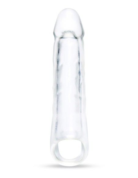 SIZE UP CLEAR VIEW PENIS EXTENDER WITH BALL LOOP EXTRA GIRTHY