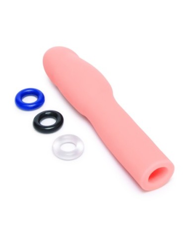 SIZE UP 4 INCH EXTRA REALISTIC PENIS EXTENDER...