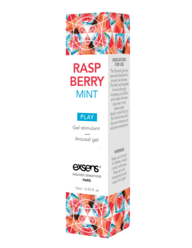 EXSENS GEL AROUSAL FRAMBUESA MENTA 15ML