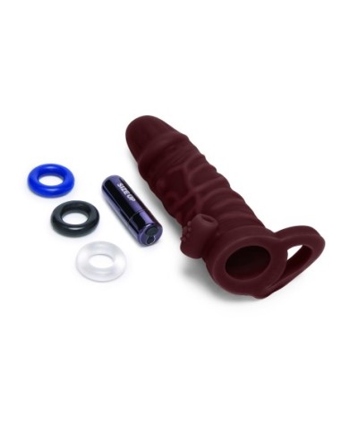SIZE UP SILICONE VIBRATING REALISTIC PENIS...