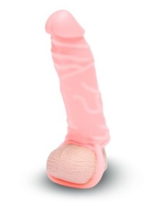 SIZE UP SILICONE REALISTIC PENIS EXTENDER WITH BALL LOOP... 2