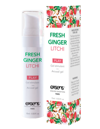 EXSENS GEL EXCITADOR JENGIBRE FRESCO LITCHI 15ML