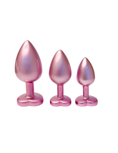 JUEGO DE TAPONES GLEAMING LOVE PEARL PINK