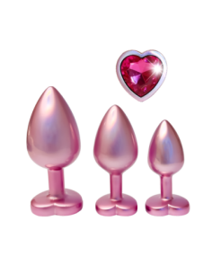 GLEAMING LOVE PEARL PINK PLUG SET 2