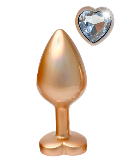 GLEAMING LOVE PEARL GOLD PLUG MEDIUM