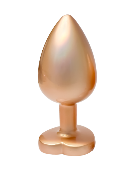 TAPÓN ORO PERLA DE AMOR RELUCIENTE GRANDE