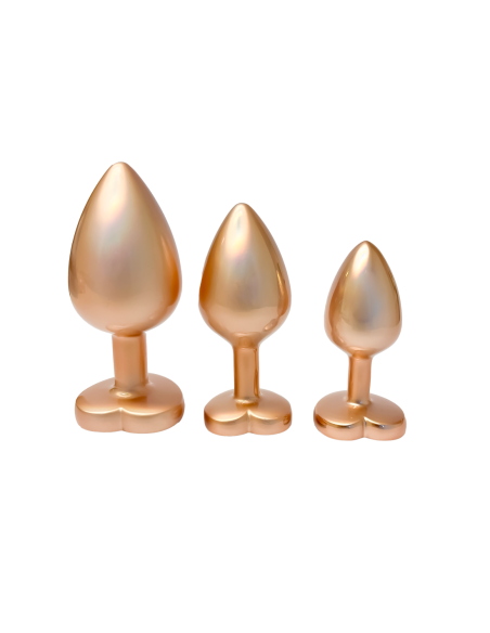 JUEGO DE TAPONES GLEAMING LOVE PEARL GOLD