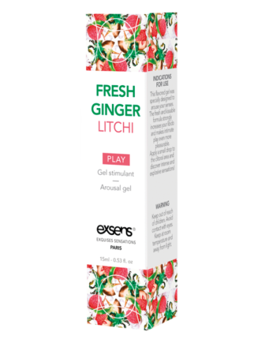 EXSENS GEL EXCITADOR JENGIBRE FRESCO LITCHI 15ML