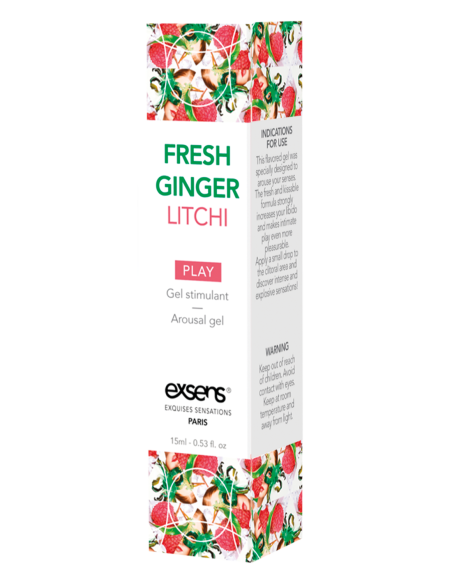EXSENS GEL EXCITADOR JENGIBRE FRESCO LITCHI 15ML