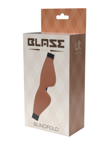 MASCARILLABLAZE ELITE COÑAC CUERO VEGANO