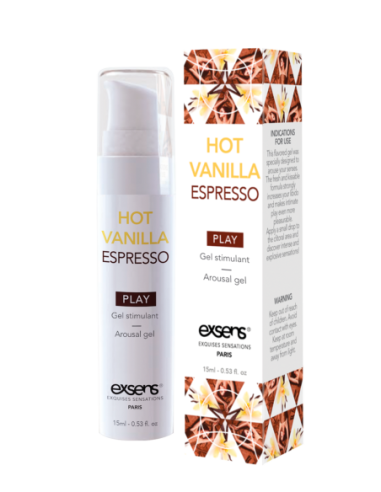 EXSENS GEL EXCITANTE ESPRESSO DE VAINILLA CALIENTE 15ML