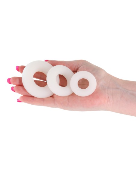 FIREFLY 3 ANILLOS DE BURBUJAS BLANCOS