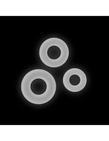 FIREFLY 3 ANILLOS DE BURBUJAS BLANCOS
