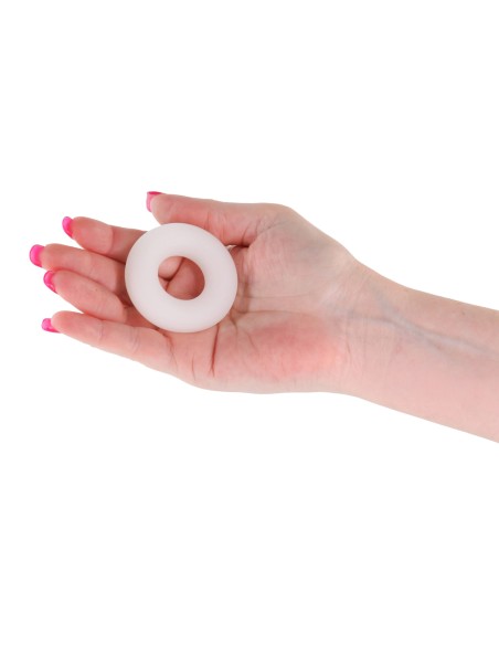 FIREFLY BUBBLE RING MEDIUM WHITE