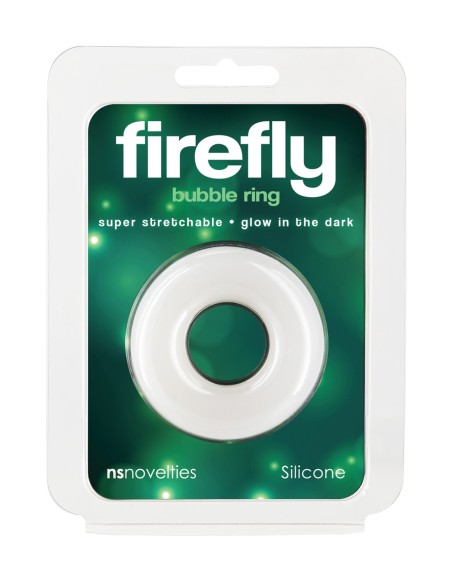 FIREFLY BUBBLE RING MEDIUM WHITE