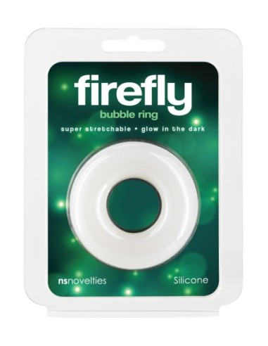 FIREFLY BUBBLE RING LARGE WHITE