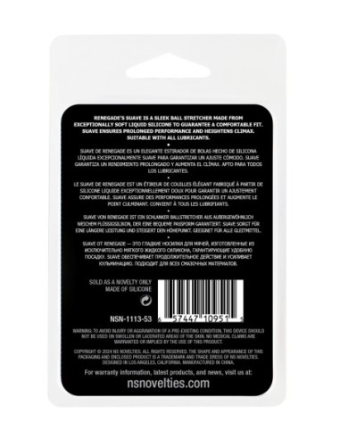 RENEGADE CAMILLA DE BOLAS SUAVE NEGRA