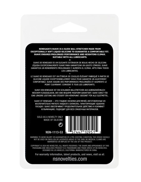 RENEGADE SUAVE BALL STRETCHER BLACK