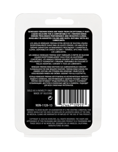 RENEGADE FIREMAN RING SMALL BLACK