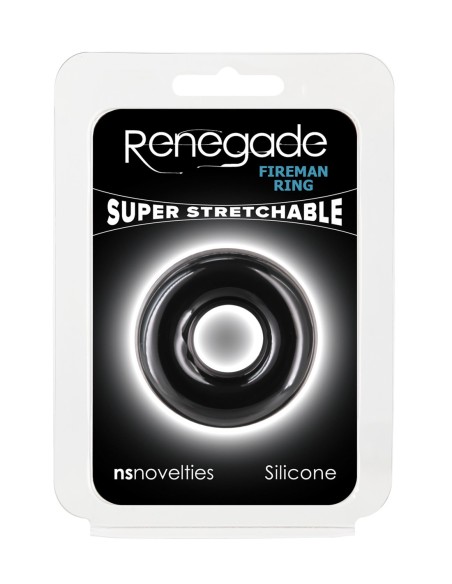 RENEGADE FIREMAN RING SMALL BLACK