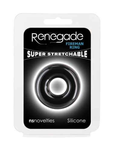 RENEGADE FIREMAN RING SMALL BLACK