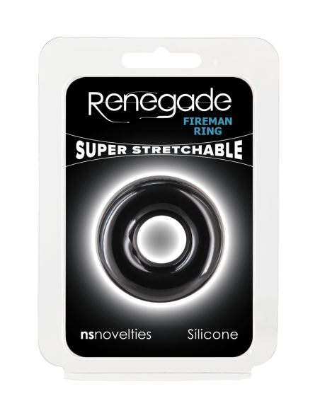 RENEGADE FIREMAN RING SMALL BLACK