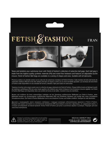 FETISH & FASHION FRAN BLACK
