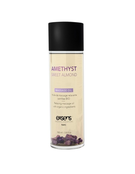EXSENS ACEITE DE MASAJE ORGÁNICO AMATISTA ALMENDRA DULCE 100ML