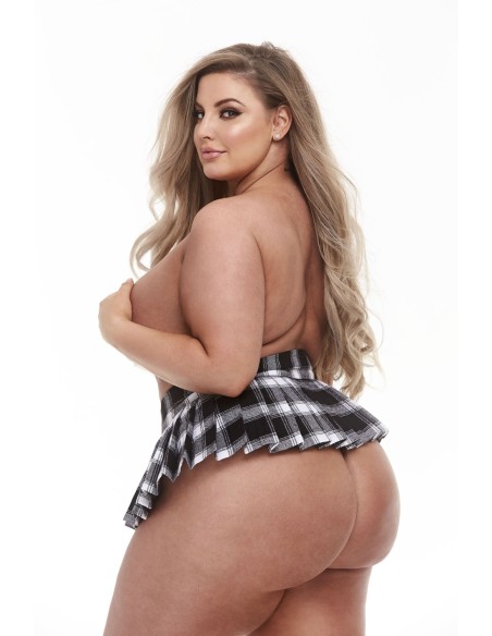 MAESTROS MASCOTA COLEGIALA FALDA NEGRO, REINA