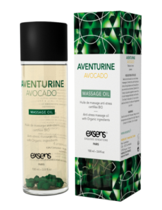 EXSENS ACEITE DE MASAJE ORGÁNICO AVENTURINA AGUACATE 100ML 2