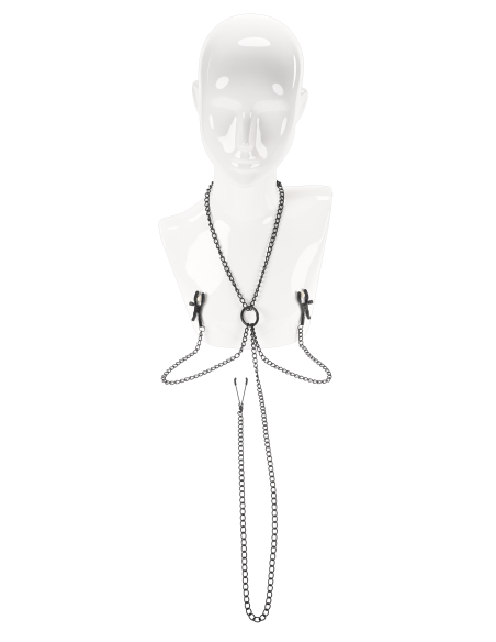 SPORTSHEETS SAFFRON NIPPLE TO CLIT SET