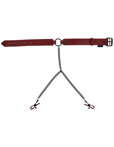 COLLARSPORTSHEETS SAFFRON CON PINZAS PARA PEZONES