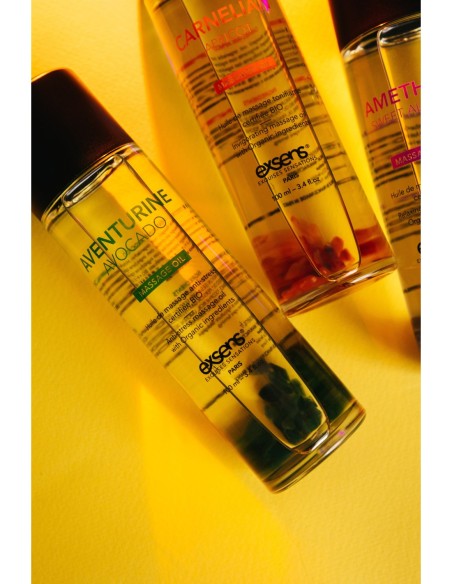 EXSENS ACEITE DE MASAJE ORGÁNICO AVENTURINA AGUACATE 100ML