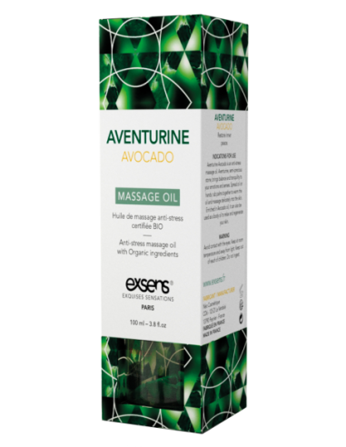 EXSENS ACEITE DE MASAJE ORGÁNICO AVENTURINA...