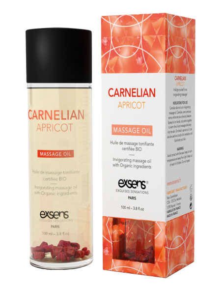 EXSENS ACEITE DE MASAJE ORGÁNICO CARNELA ALBARICOQUE 100ML