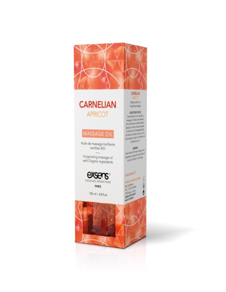 EXSENS ACEITE DE MASAJE ORGÁNICO CARNELA ALBARICOQUE 100ML
