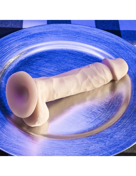 SELOPA 6.5" NATURAL FEEL DILDO, LIGHT