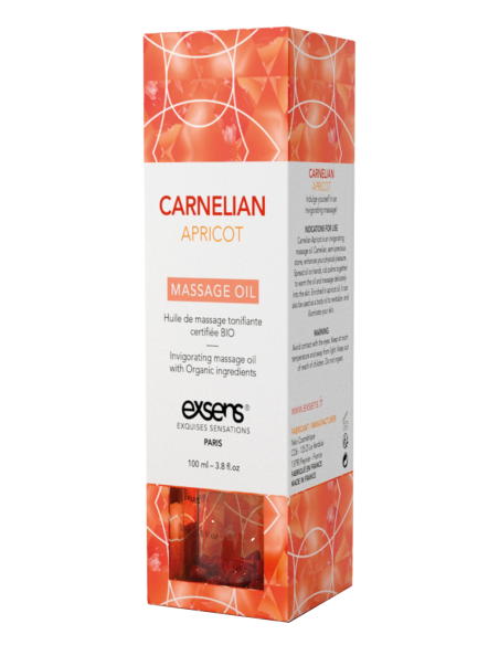 EXSENS ACEITE DE MASAJE ORGÁNICO CARNELA ALBARICOQUE 100ML